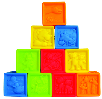 益智软胶积木玩具